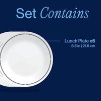 Brasserie Lunch Plates (Set of 6)