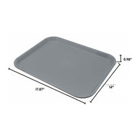 Blue Cafeteria Tray (Set of 12)