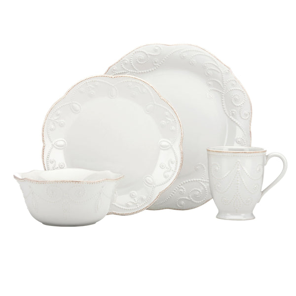 French Perle Place Setting (Set of 4)
