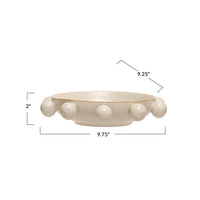 Cream Stoneware Bowl