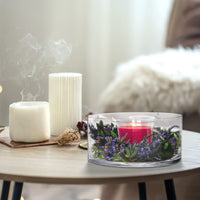 Clear Glass Candle Cylinder
