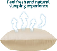 Beige Bamboo Pillowcases (Set of 4)