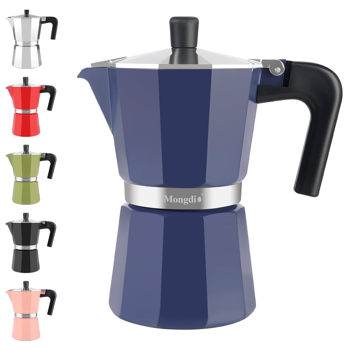 Blue Moka Espresso Pot