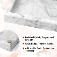 White Marble Tray