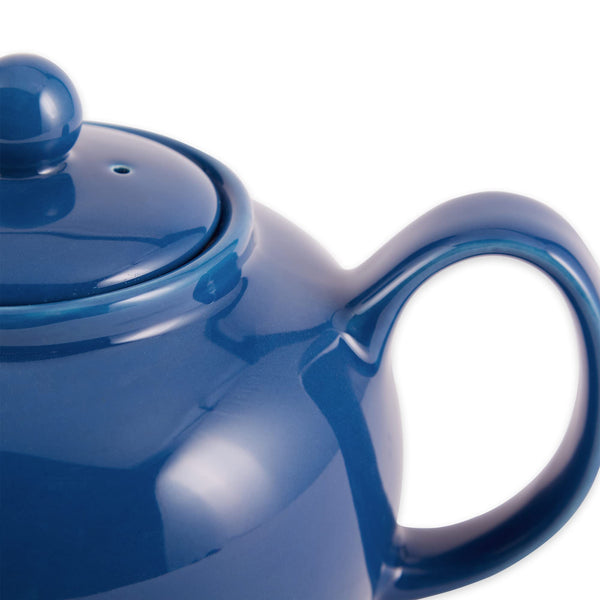 Light Blue Stoneware Teapot