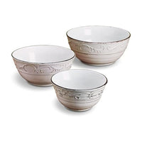 White Serving Bowls (Set of 3)