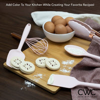 Pink Silicone Kitchen Utensils