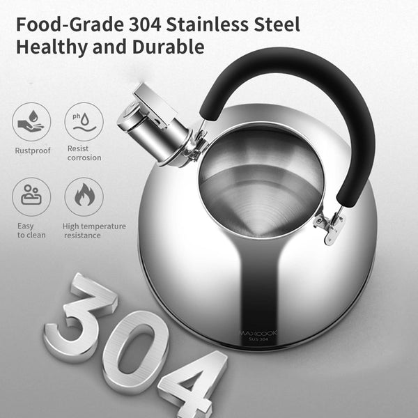 Silver Classic Tea Kettle