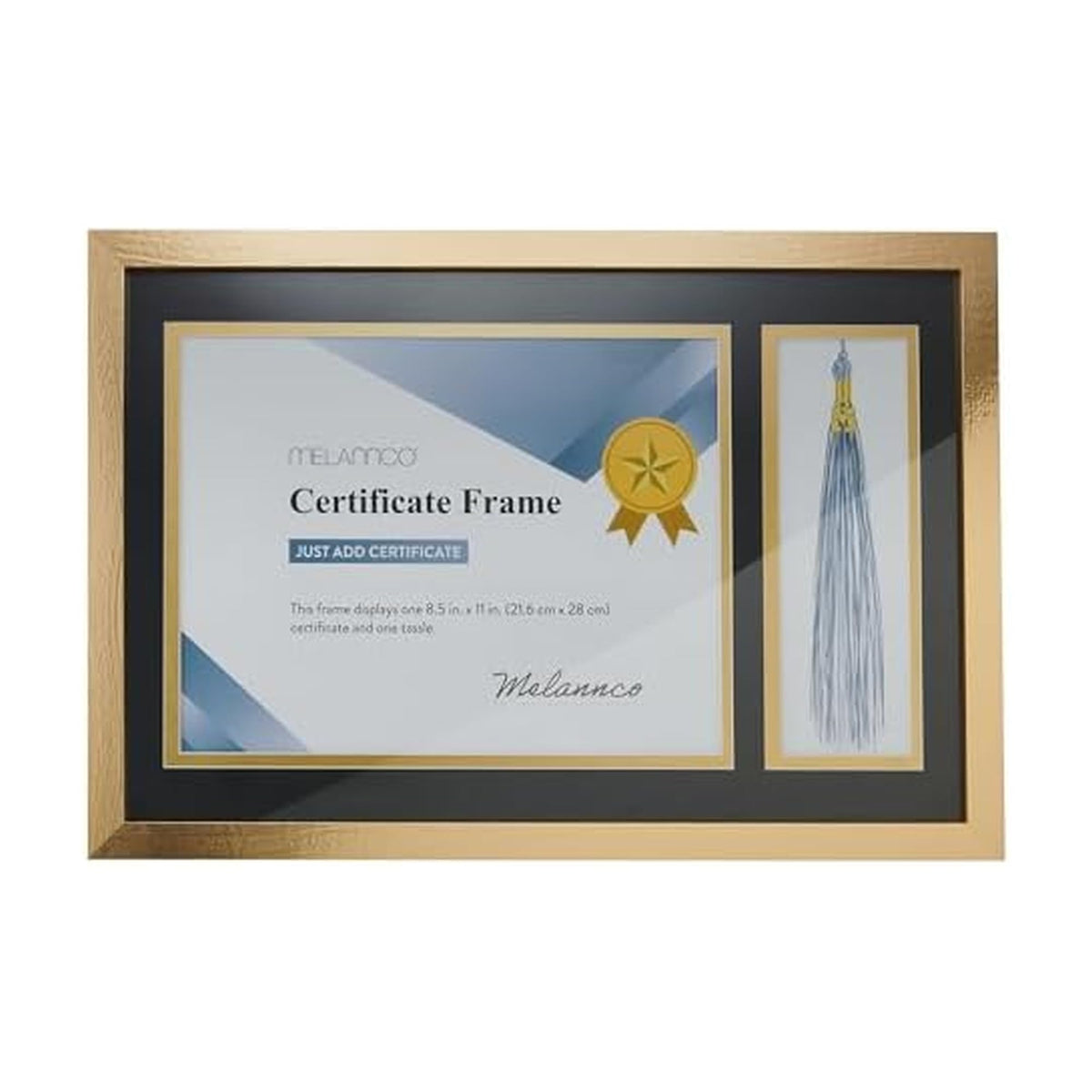 Gold Diploma Frame