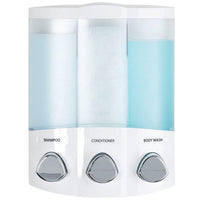 White Shower Dispenser