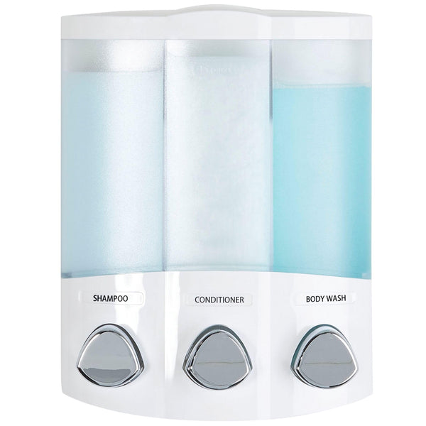 White Shower Dispenser