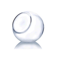 Clear Glass Globe Vase