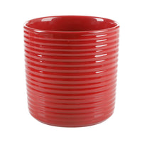 Red Kitchen Tools with Crock (Set of 10)