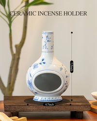 Blue & White Porcelain Incense Burner