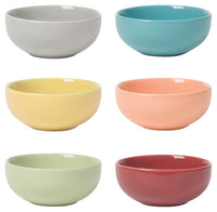 Canyon Ceramic Pinch Bowls (Set of 6)