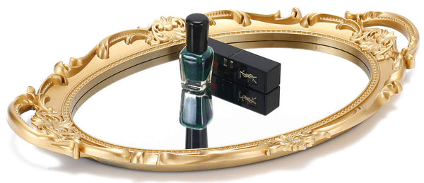 Gold Mirror Tray