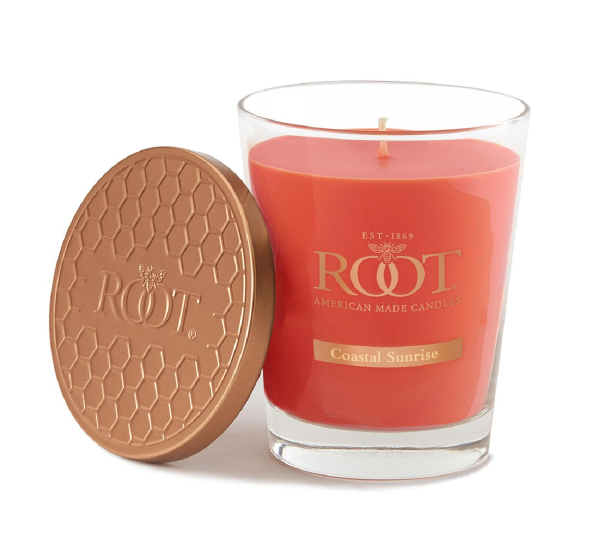 Coastal Sunrise Beeswax Candle