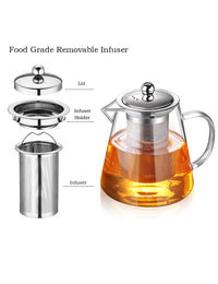 Glass Teapot & Infuser Set