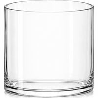 Clear Glass Cylinder Vase