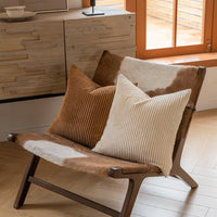 Brown Corduroy Pillow Cover (Set of 4)