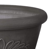 Charcoal Bulb Pan Planter