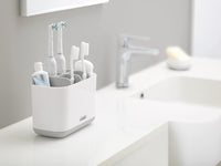 Gray Toothbrush Caddy