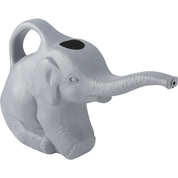 Gray Elephant Watering Can