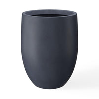 Charcoal Bullet Concrete Planter