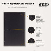 Black Wood Poster Frame (2)