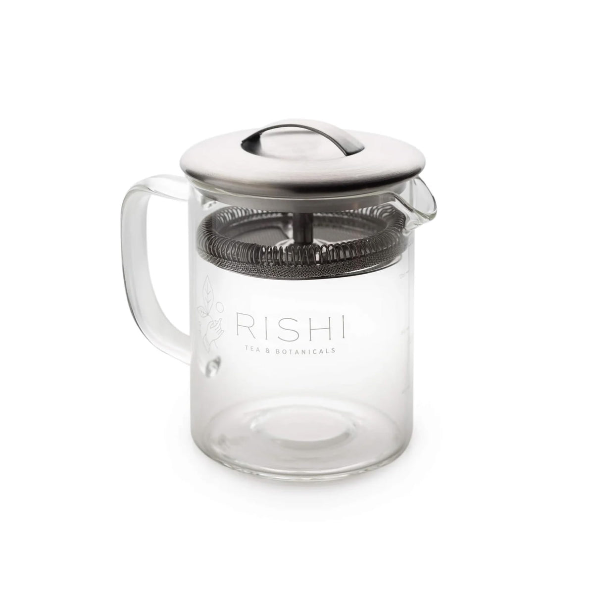 White Simple Brew Teapot