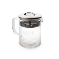 White Simple Brew Teapot