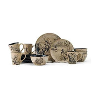 Wildlife Stoneware Dinnerware (Set of 16)
