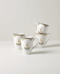 Porcelain Mugs (Set of 4)