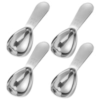 Steel Coffee Scoops (Set of 4)
