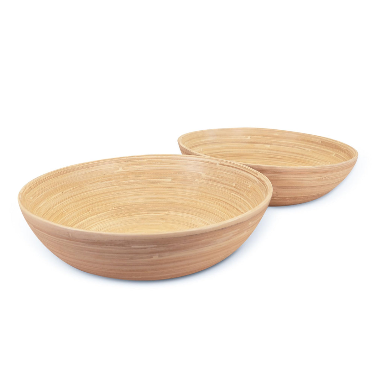 Bamboo Salad Bowls (Set of 2)