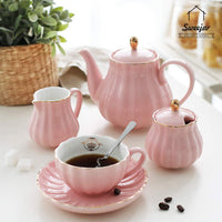 Pink Porcelain Teapot
