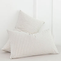 Striped Cotton Pillowcases (Set of 2)