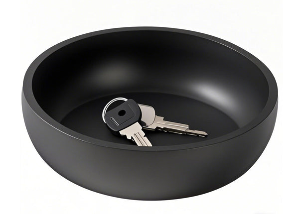 Black Concrete Key Bowl