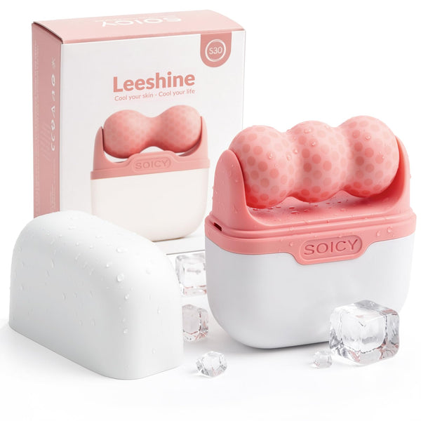 Pink Ice Roller Set with Case