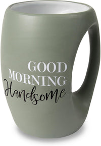 Green Hand-Warming Mug