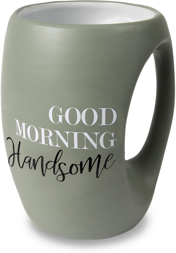 Green Hand-Warming Mug