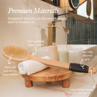 Natural Dry Body Brush
