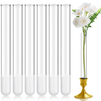 Glass Taper Candle Holders (Set of 6)