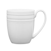 White Bone China Mugs (Set of 4)