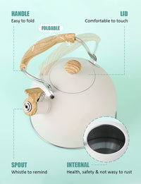 Milk White Tea Kettle