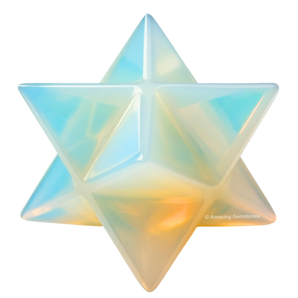 Opalite Merkaba Crystal