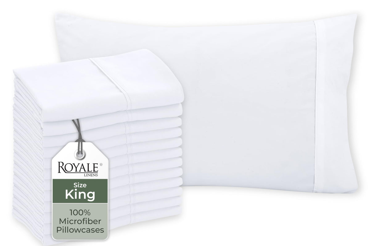 White Pillowcases (Set of 12)