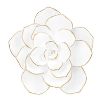 White Flower Wall Decor