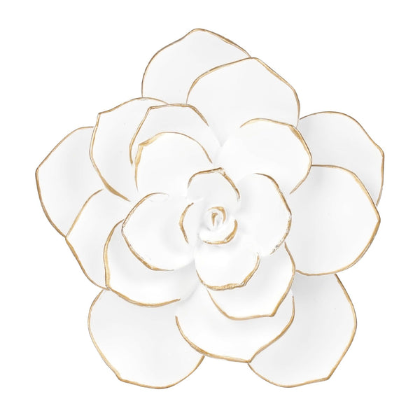 White Flower Wall Decor