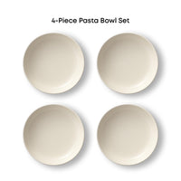 Linen Stoneware Serving Bowls (Set of 4)